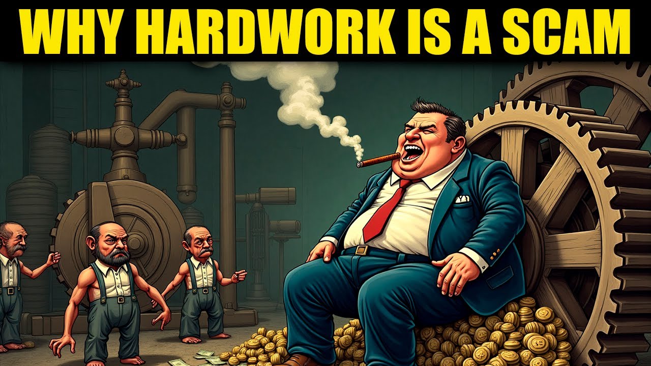 Why hard work is a scam - YouTube