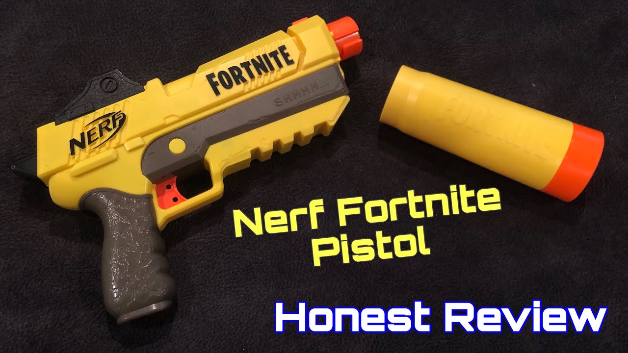 Honest Review Nerf Fortnite Pistol Youtube