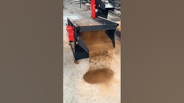 Hand-push vibrating screen with enlarged screen surface#vibratingscreeningmachine  #machine