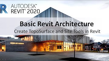 Revit Tutorial 13: How to Create TopoSurface and Site Tools in Revit