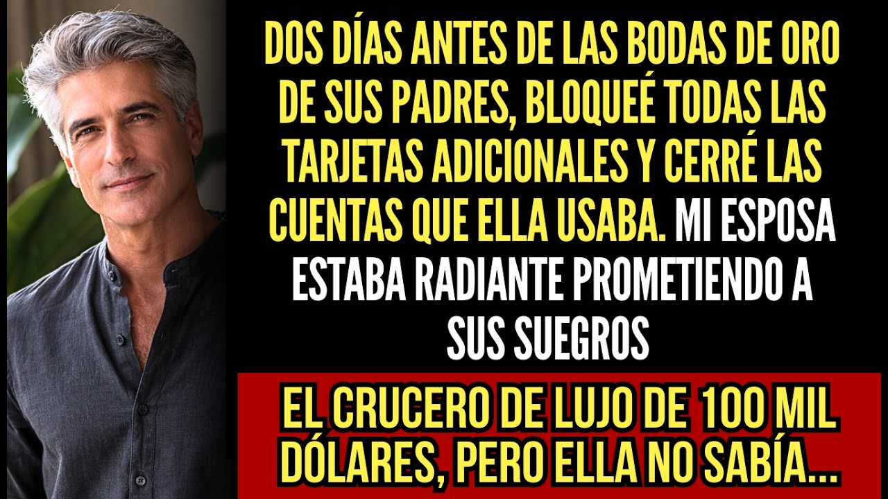 Dos Días Antes De Las Bodas De Oro De Los Suegros, Bloqueé Todas Las Tarjetas — Ella Les Prometió Un