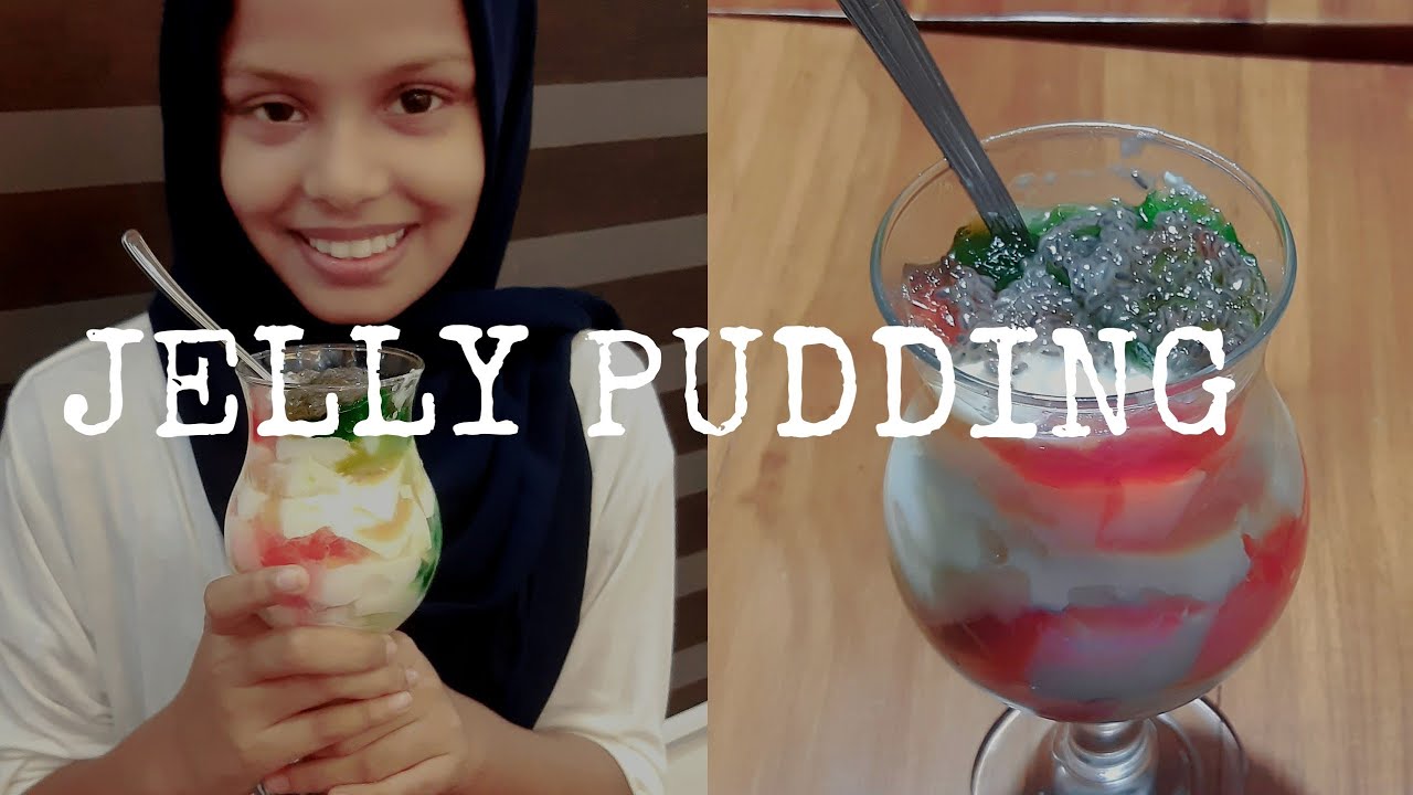 Jelly pudding😋 YouTube