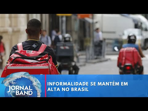 Informalidade se mantém em alta no Brasil | Jornal da Band