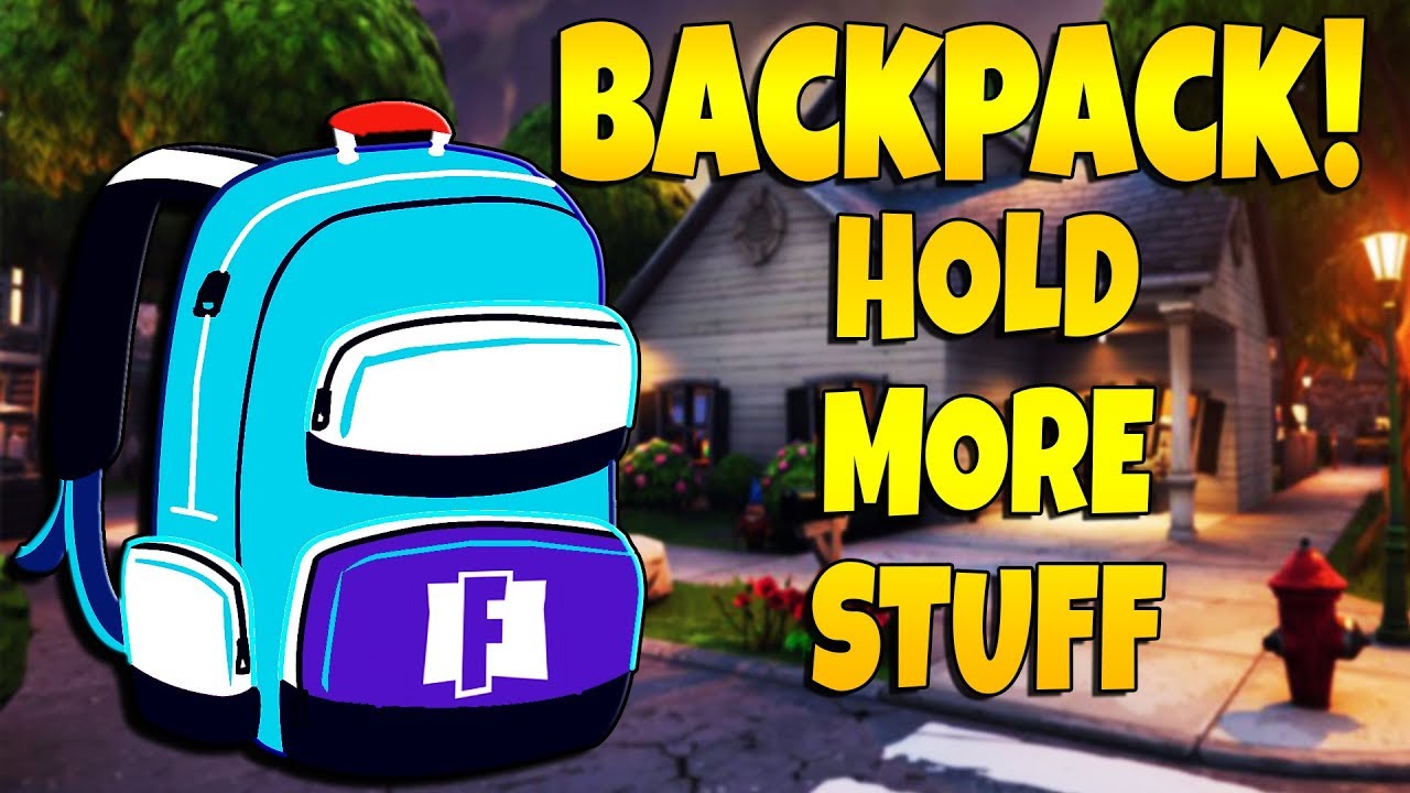 BACKPACK! | Fortnite Battle Royale Ideas