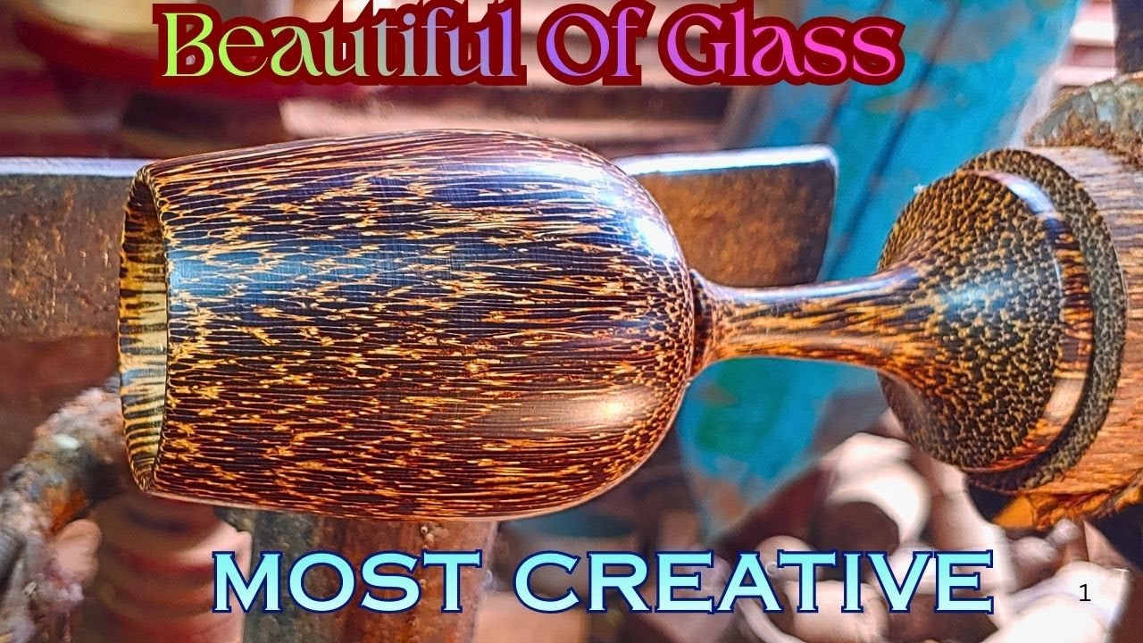 Creative Woodturning Idea – Elegant Wooden Cup