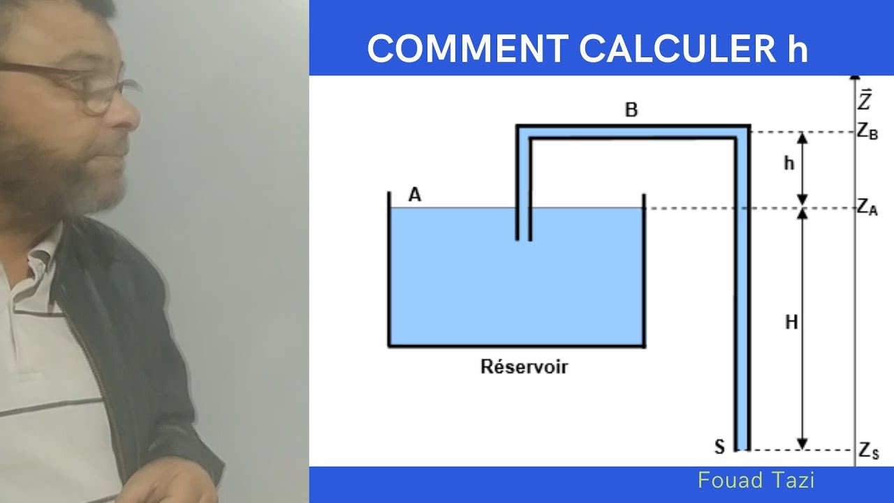 Video N°114 COMMENT DEFINIR LA HAUTEUR D'ECOULEMENT D'UN SIPHON