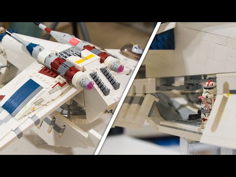 LEGO Republic Gunship LAAT/i Build Log #7 - Basically Done