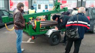 Гидравлическая буровая установка мгбу инф 17 передвижной вариант на прицепе