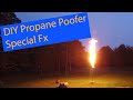 Halloween DIY Propane Poofer Fire Fx