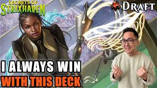 I Always Win With This Deck | Secrets Of Strixhaven Draft | MTG Arena