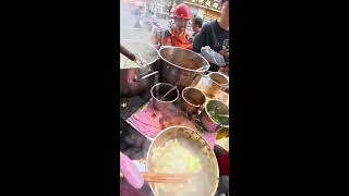 Street Food POV | Real-Time Hot Dry Noodle Assembly | Ambient Sounds Only