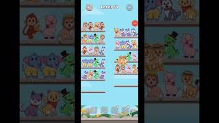 Animal Sort Puzzle - Pet Sort Level 61-70 Gameplay Walkthrough Android IOS screenshot 3