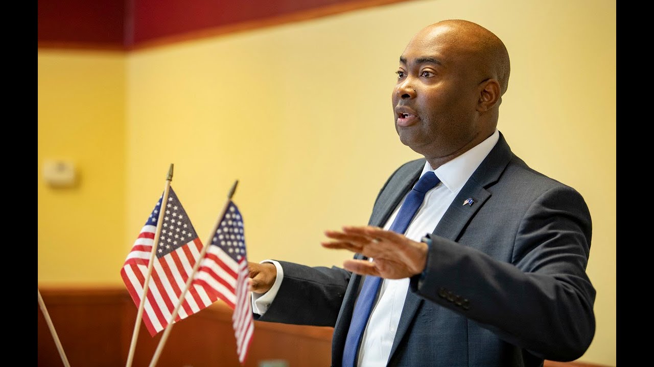 Jaime Harrison slams Sen. Lindsey Graham for Senate seat