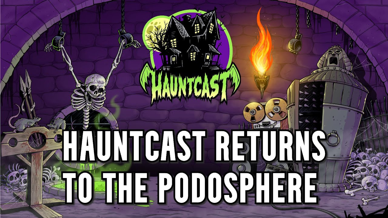 Hauntcast Returns to the Podosphere | #halloween #homehaunt #yardhaunt
