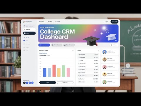 Ultimate School CRM Dashboard | Python Flask CRM for Schools (CS50 Final) #CS50 #FinalProject