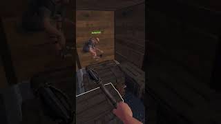 tuff little eco raid 🤑🤑 #gaming #vr #rust #funny #strayed #virtualreality #strayed