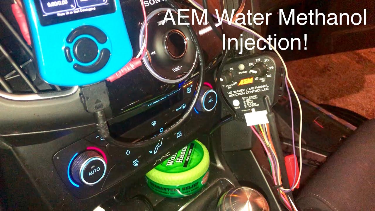 Focus ST/RS Water Methanol Injection - YouTube