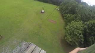 Zip-Lining at Camp Grimes