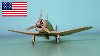 Como hacer un avión Douglas SBD Dauntless hecho de madera