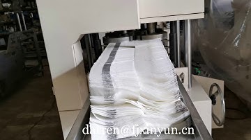 Automatic deep embossing napkin machine with printing