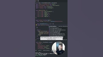 Remove Array Items Using Javascript Filter #reactnative #reactdeveloper #mobiledevelopment