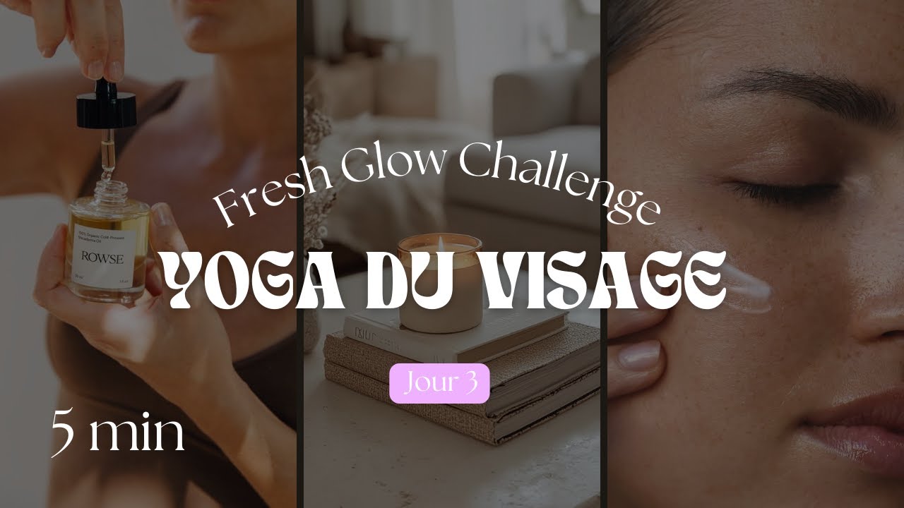 YOGA DU VISAGE ☼ Challenge Fresh Glow |  JOUR 3 : YEUX DE BICHE  | Défatiguer & ouvrir le regard