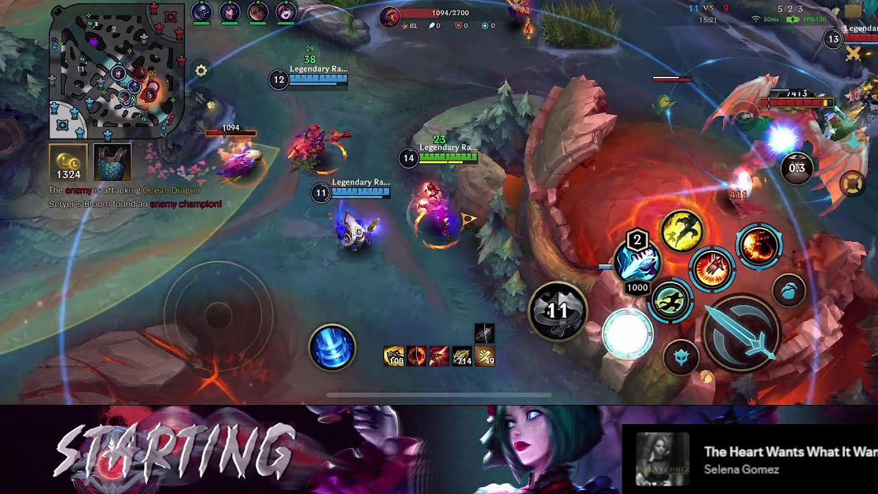 5000 POINTS RANK 1 LEGEND Q 70% WINRATE 3/6 | WILD RIFT