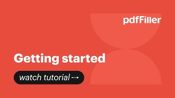 Getting Started with pdfFiller