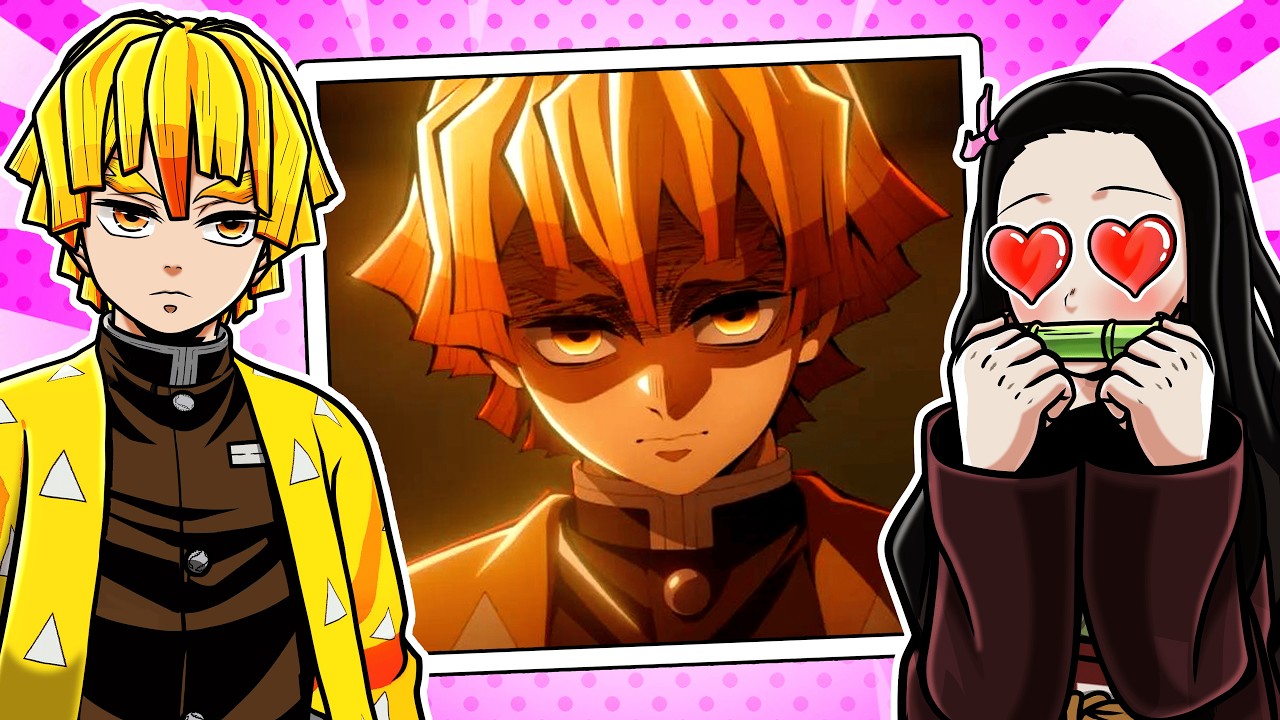 Zenitsu e Nezuko REAGEM a IMAGENS ENGRAÇADAS! | Demon Slayer VR