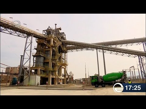 კასპში ცემენტის ქარხანა გაიხსნა