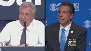 Mayor, Governor At Odds Over Paying MTA Funding Shortfall