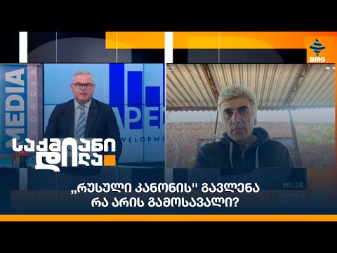 ,,რუსული კანონის'' გავლენა - რა არის გამოსავალი?