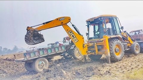 Jcb 3dx Backhoe 12 Tractor Soil Load Plus 1Tractor Unload | Sonalika | Swaraj | Eicher  | Khabir 15 