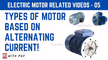 Types of motor based on alternating current. Techatul