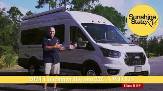 2024 Coachmen Beyond 22C AWD Li3 Lithium System Class B RV Camper Van **OFFICIAL WALKTHROUGH** FORD by Sunshine State RVs 16,814 views 6 months ago 16 minutes