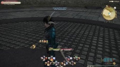 FFXIV Shadowbringers 5.4 PS4 Monk Rotation ilvl 500 (WiP)(18.3k DPS)
