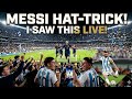Crowd View: Messi's INSANE Hat-Trick Had The Stadium Going Crazy! 😱
