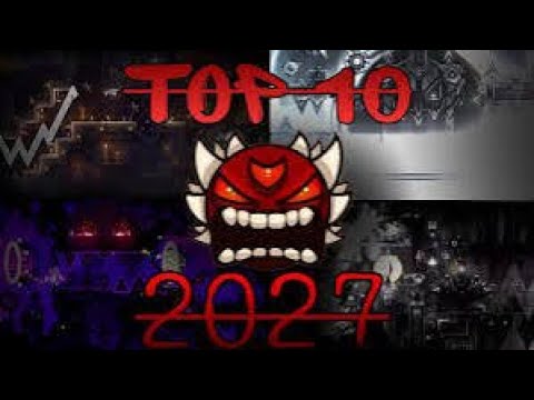 Top 10 hardest levels in geometry dash 2027 - YouTube