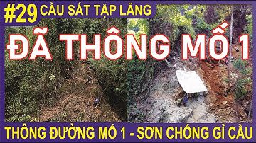 #29 Đã thông đường mố 1,  sơn chống gỉ - Cầu sắt Tập Lăng