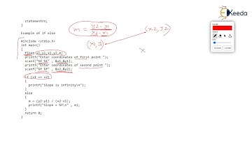 if else-instructie | Controlestructuren in C | Gegevensstructuur met behulp van C