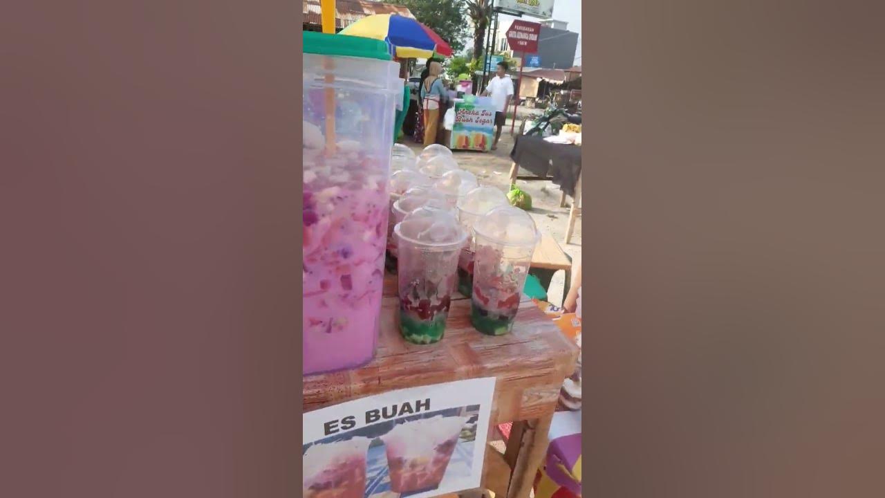 seger seger gaes untuk berbuka puasa es buah  dan es teler viral🤤🥰