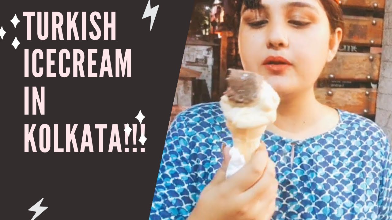 Turkish Ice cream in Kolkata!!💜 YouTube
