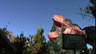 T-Rex Green Screen Test 2013