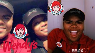What It’s Like Working At Wendy’s! // Scared of Cash Register!?!?
