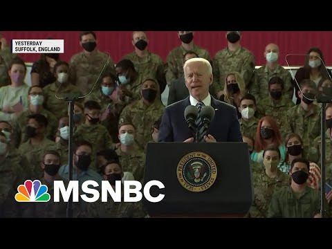 Biden Begins His First Foreign Trip As Commander-In-Chief | MSNBC