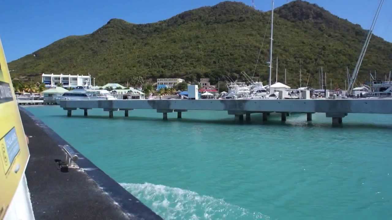Water Taxi in Philipsburg Saint Maarten YouTube