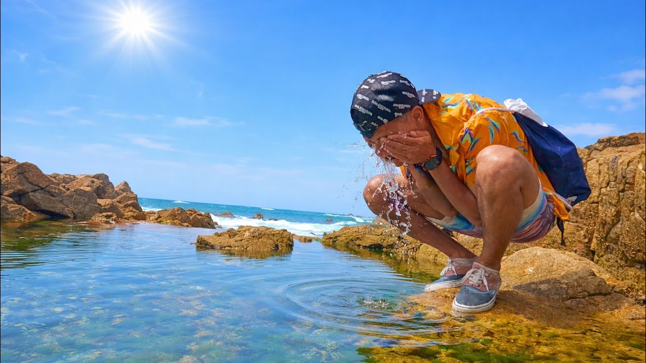 اكتشف موقعًا سريًا لصيد السمك في الدار البيضاء مكان خفي لا يعرفه الكثيرون #fishing #beach #explore