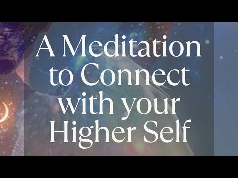 A meditation to connect with your higher self 💕 #meditation #higherself ...
