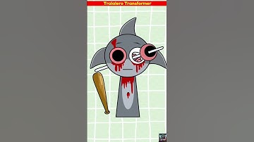 Tralalero Transformer | Sprunki #minecraft #shorts