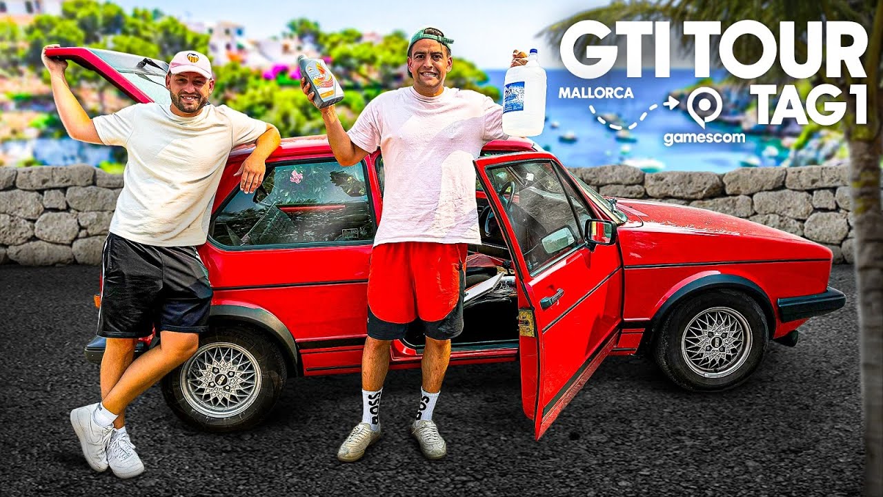 VERPASSEN wir die letzte Fähre? 🤯⛴️ Die große Golf GTI Gamescom-Tour  Tag 1 🎮🚗